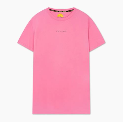 Klänningar - Donna Long Tee – Hot Pink